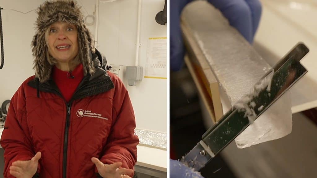 Inside the lab analysing the world's oldest ice